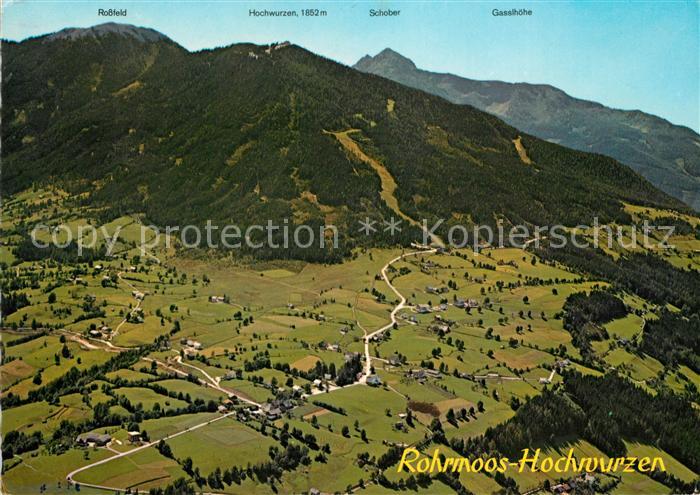Rohrmoos Schladming Hochwurzen Schladminger Tauern Fliegeraufnahme