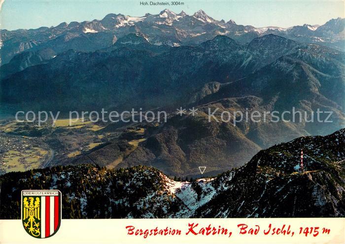Bad Ischl Salzkammergut Bergstation Katrin Aussichtsberg Sender Fernblick Dachst