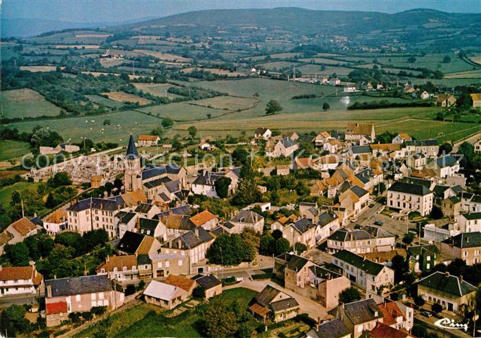Saint-Honore-les-Bains Vue Generale aérienne