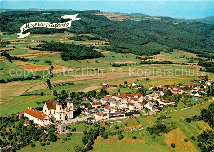 Maria Taferl Wallfahrtsbasilika Fliegeraufnahme