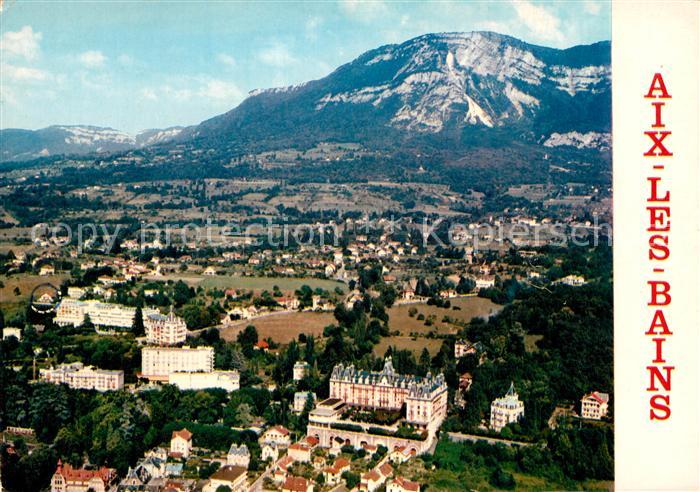 Aix-les-Bains Vue panoramique aérienne