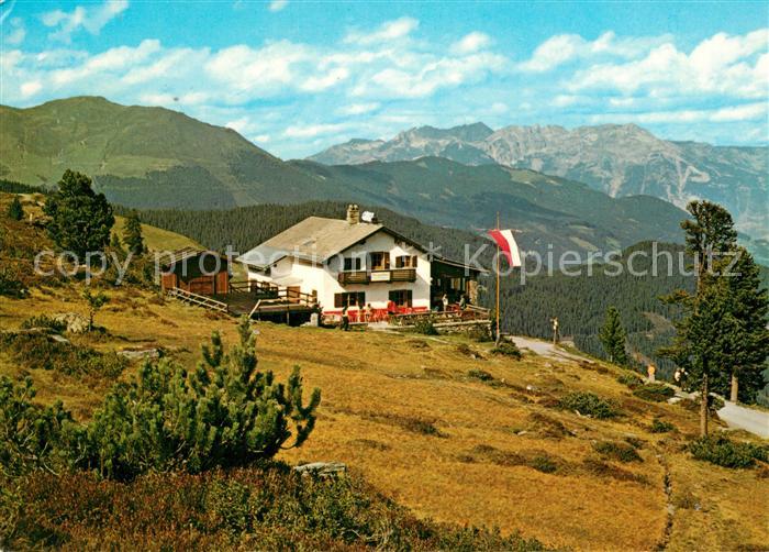 Hippach Zillertaler Hoehenstrasse Alpengasthaus Kaltenbacher Schihuette Rofangeb