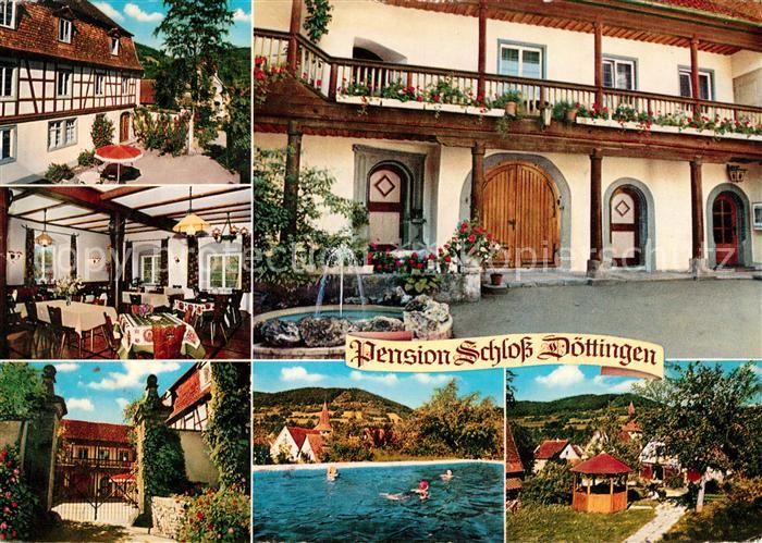 Doettingen Braunsbach Pension Schloss Doettingen