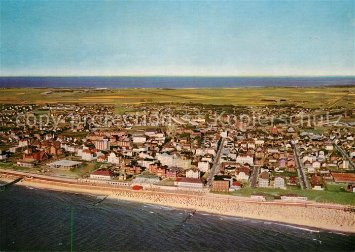 Westerland Sylt Fliegeraufnahme