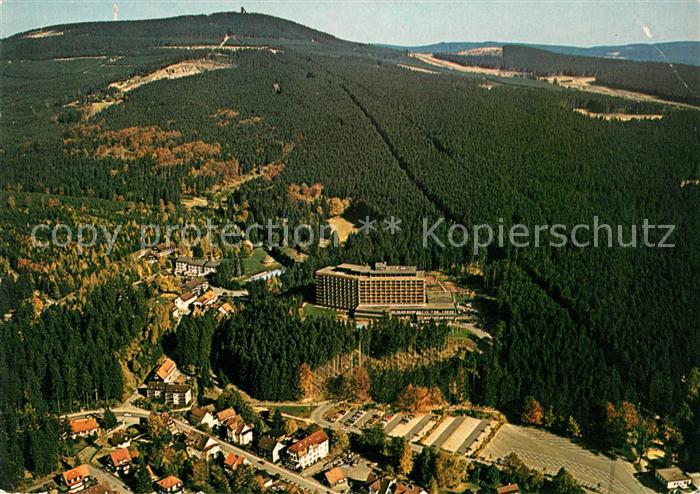 Braunlage Fliegeraufnahme Hotel Maritim Wurmberg