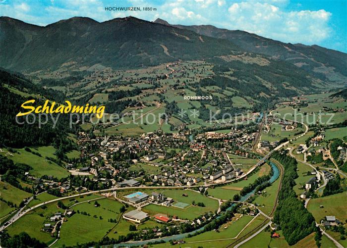 Schladming Obersteiermark Fliegeraufnahme