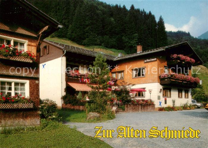 Schoppernau Vorarlberg Gasthof Cafe Restaurant Zur alten Schmiede