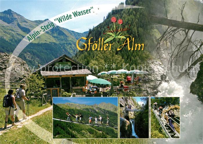 Schladming Obersteiermark Gfoeller Alm Alpin Steig Wilde Wasser