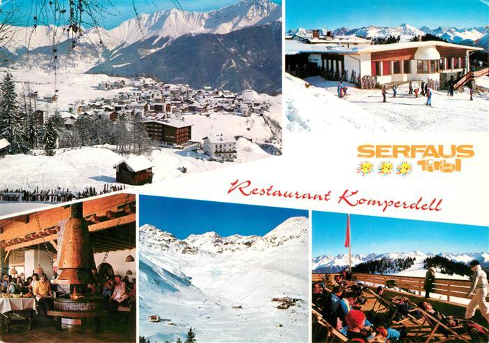 Serfaus Tirol Restaurant Komperdell Winter