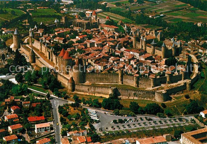 Carcassonne Fliegeraufnahme