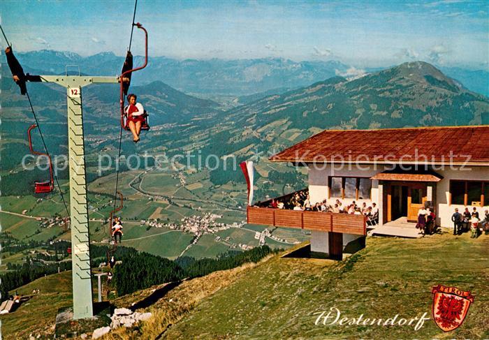 Westendorf Tirol Berggasthaus Chor Sessellift