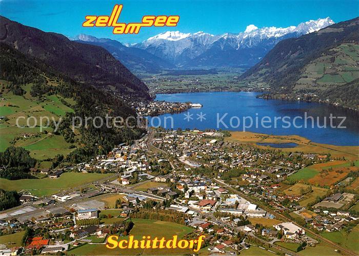 Zell See Fliegeraufnahme Schuettdorf