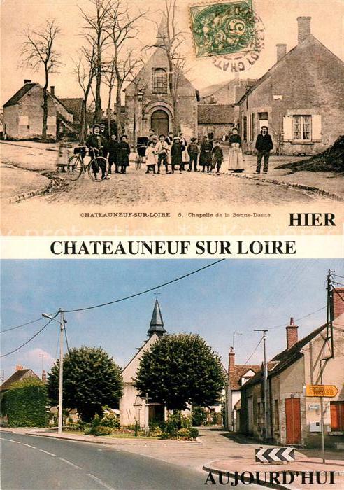 Chateauneuf-sur-Loire Stadtansichten