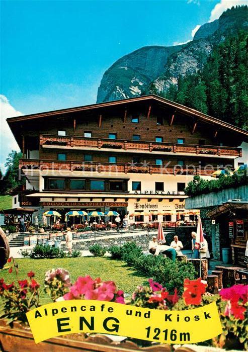 Hinterriss Tirol Alpencafe Eng Kiosk
