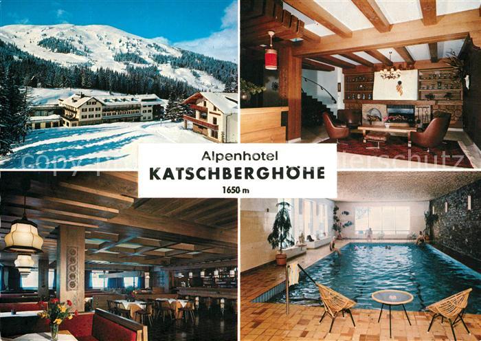 Katschberghoehe Alpenhotel Schwimmbad Winterpanorama