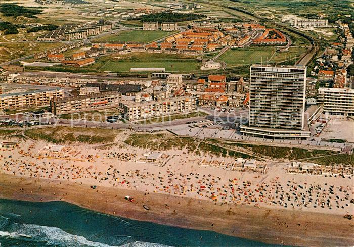Zandvoort Holland Fliegeraufnahme Strand Hotel