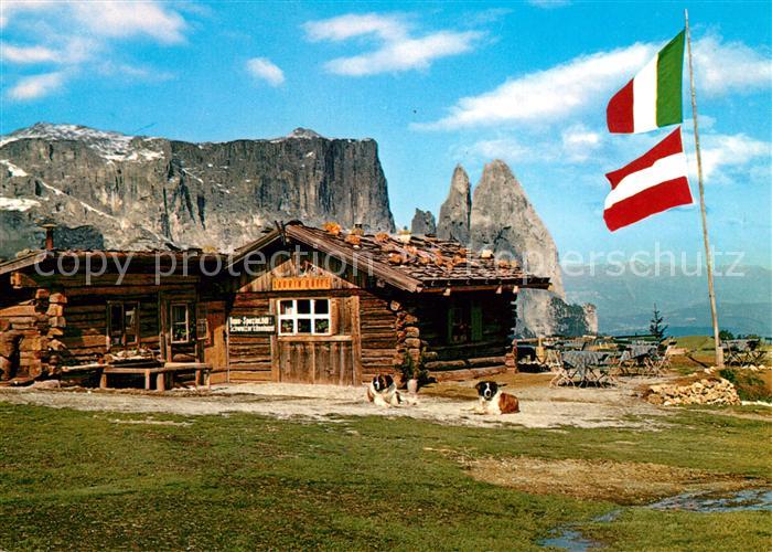 Seiser Alm Dolomiten Laurin Huette Schlern