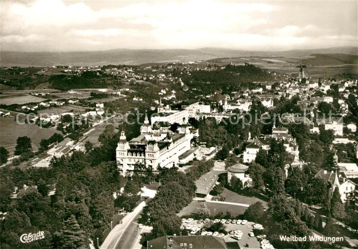 Bad Wildungen Fliegeraufnahme