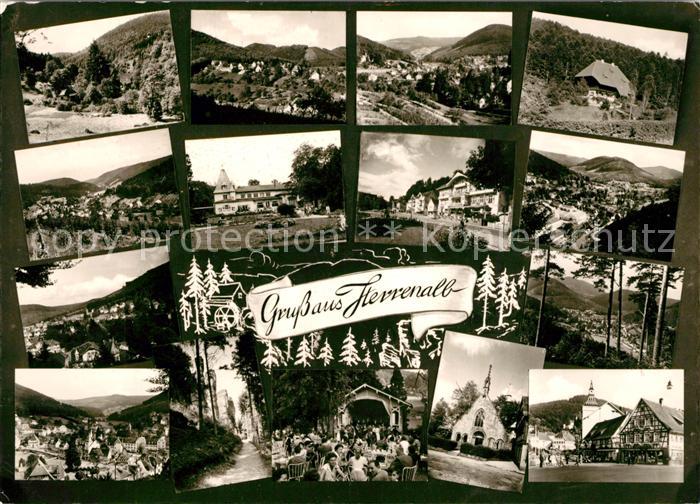 Herrenalb Bad Herrenalb Orts und Teilansichten