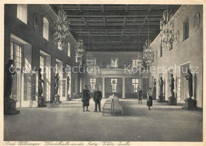 Bad Wildungen Wandelhalle an der Georg Viktor Quelle