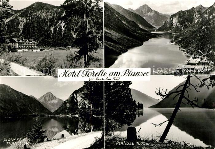 Plansee Hotel Forelle Heiterwangersee Thaneller Plansee