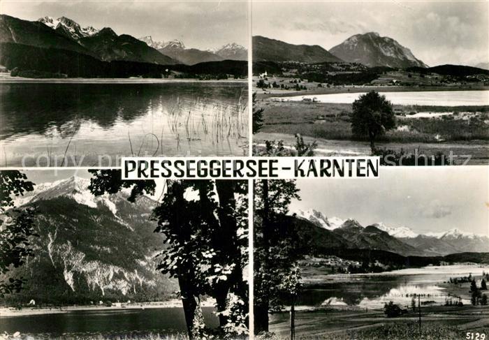Kaernten Presseggersee Teilansichten