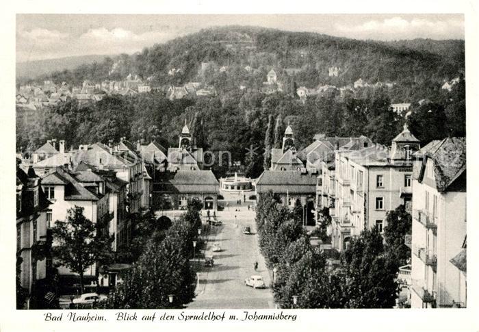 Bad Nauheim Sprudelhof mit Johannisberg
