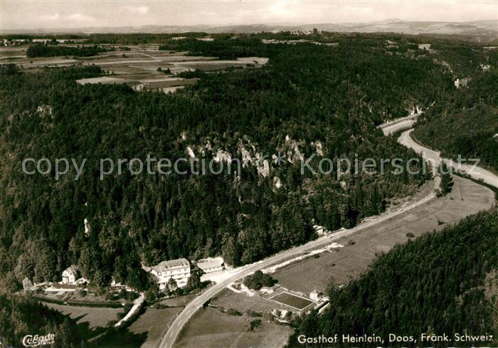 Doos Forchheim Gasthof Heinlein Fliegeraufnahme