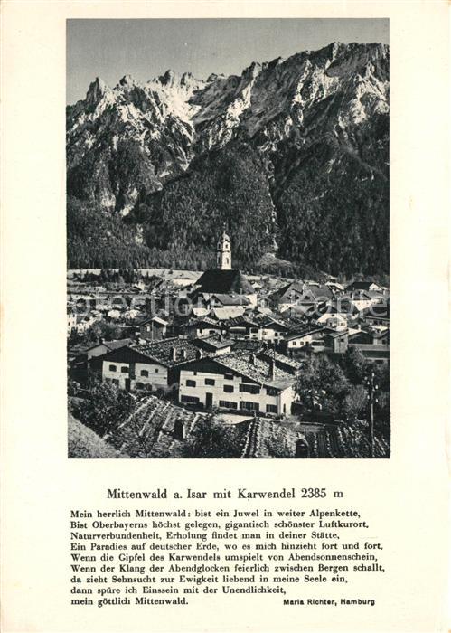 Mittenwald Bayern Panorama