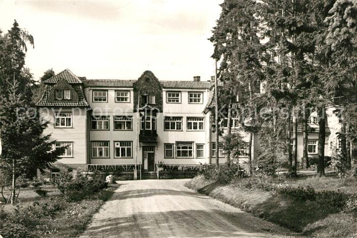 Friedrichsbrunn Harz Sanatorium Dr Strokorb