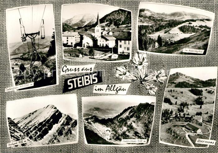 Steibis Imbergbahn Kirche Haedrichgebiet Hoermoos Staufnerhaus Hochgrat