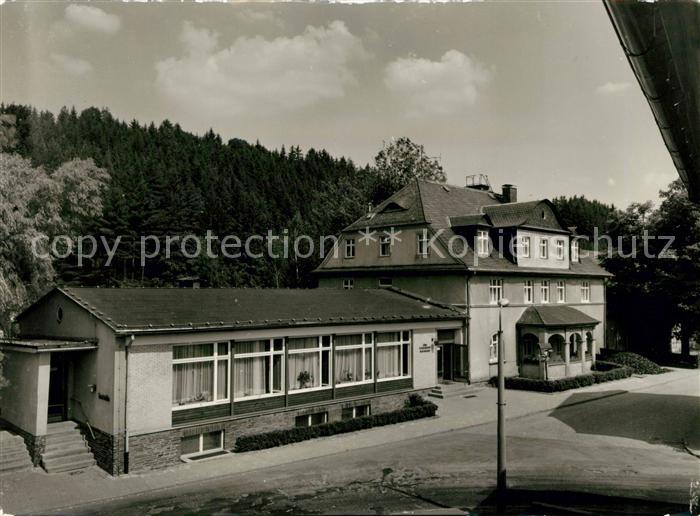 Wurzbach FDGB Erholungsheim Rudi Arnstadt