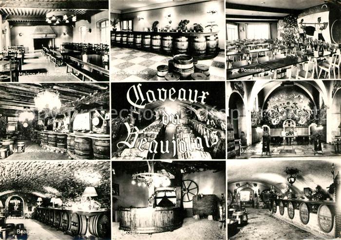 Villie-Morgon Caveaux du Beaujolais Pommiers Julienas Brouille Vaux Clochemere