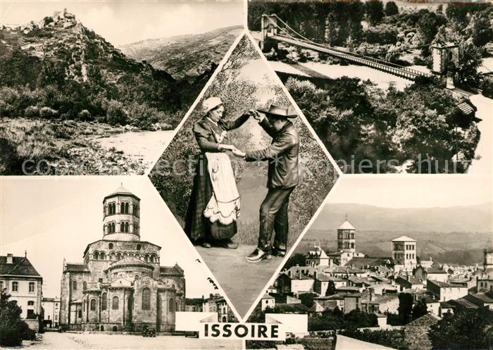 Issoire La Ribeyre Pont d’Orbeil La Bourree Eglise Saint Paul Vue generale