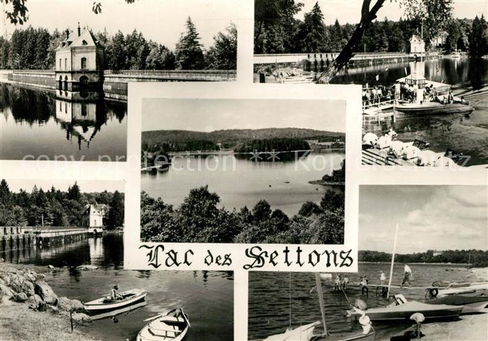 Lac des Settons Vue partielle