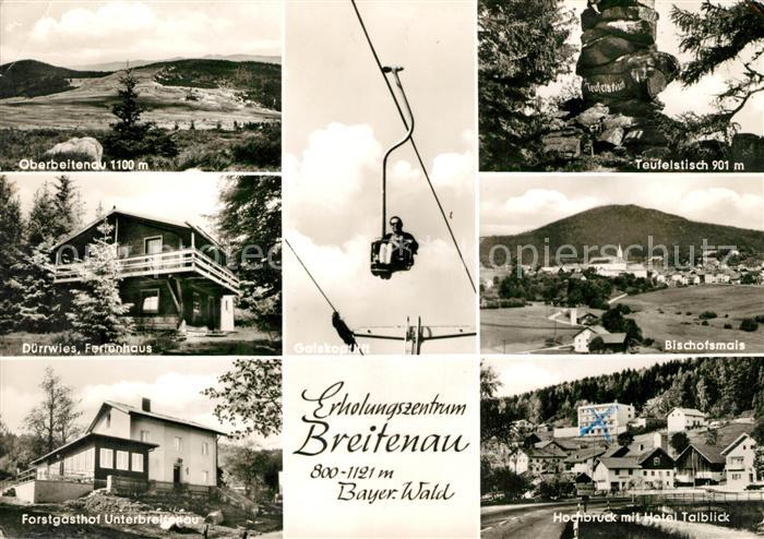 Unterbreitenau Bischofsmais mit Oberbreitenau Duerrwies Ferienhaus Forstgasthof