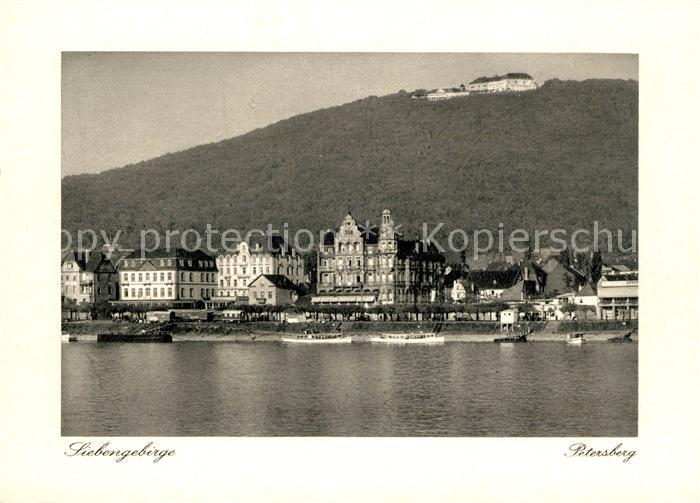 Siebengebirge Petersberg Rheinpartie