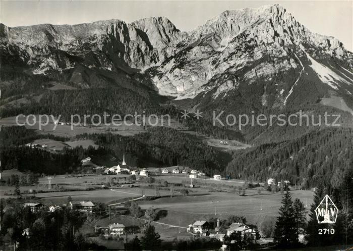 Scheffau Wilden Kaiser mit Treffauer