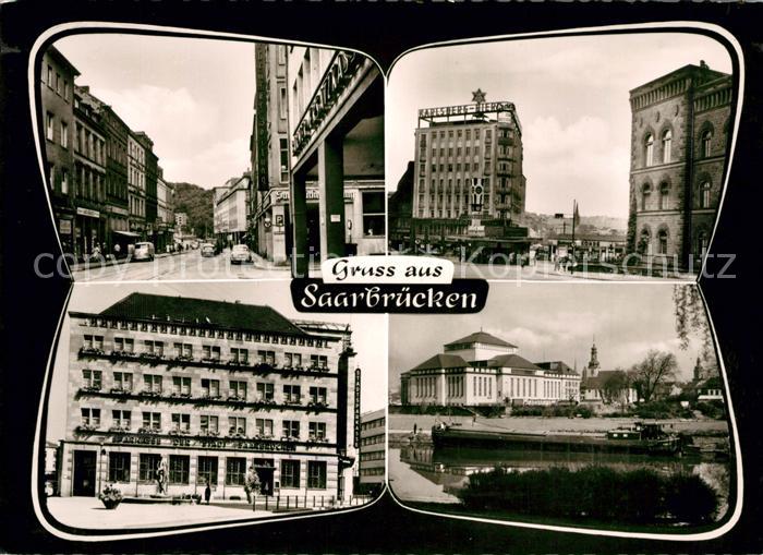 SAARBRueCKEN Saarland Teilansichten