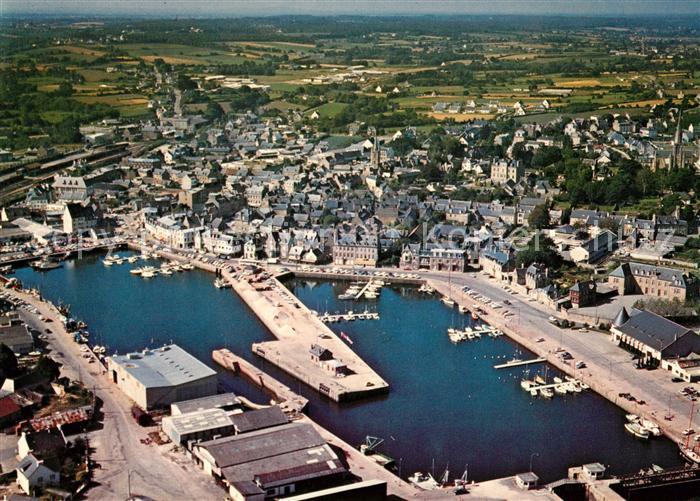 Paimpol Hafen Fliegeraufnahme