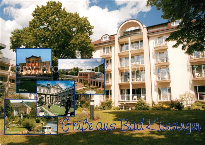 Bad Kissingen Uibeleisen Sanatorium Casino Schmuckhof Regentenbau Saaledampfer
