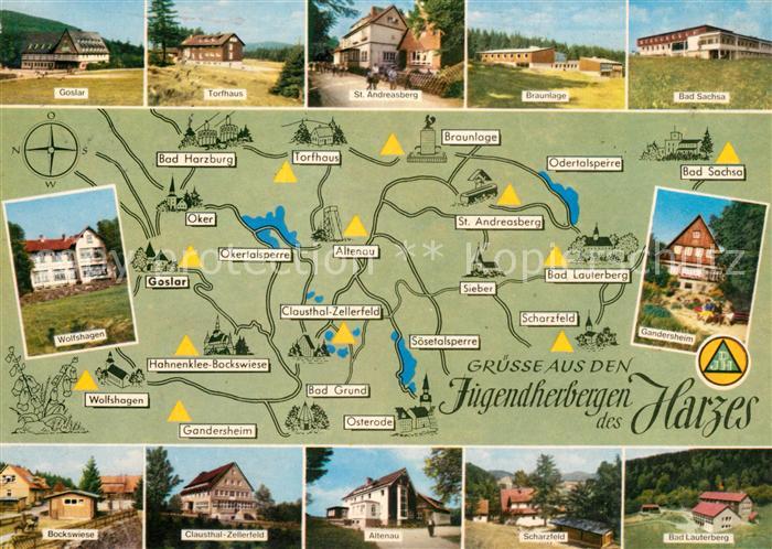 Harz Region Jugendherbergen des Harzes