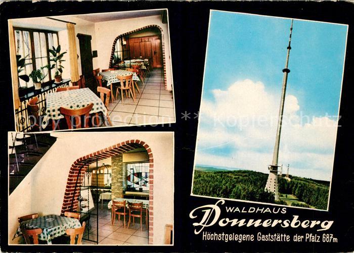 Dannenfels Waldhaus Donnersberg Gastraeume Sendemast