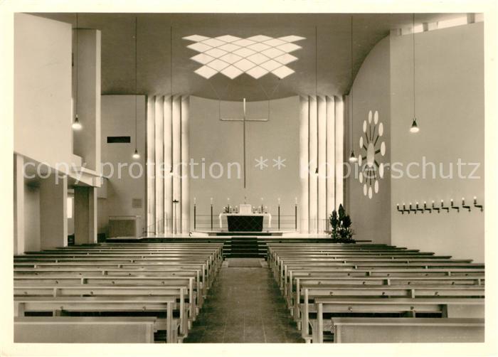 Bad Sooden-Allendorf St Bonifatius Kirche Inneres