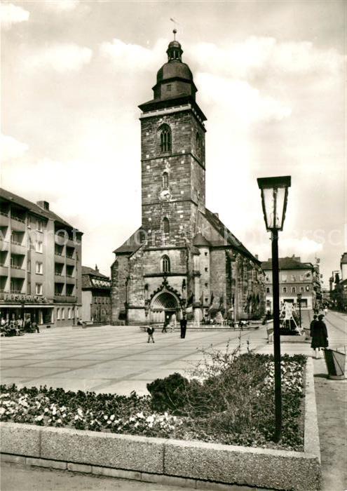 Gotha Thueringen Neumarkt mit Margarethenkirche