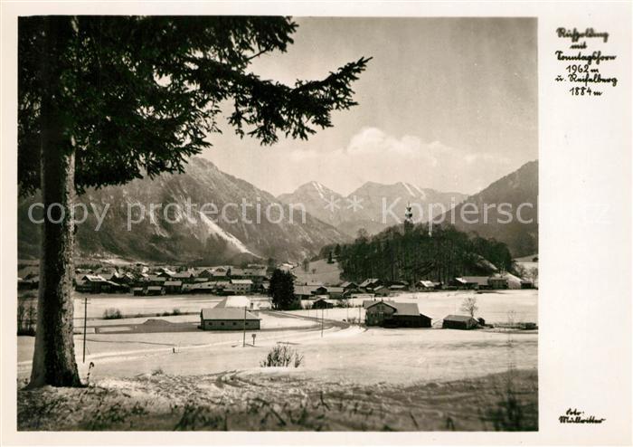Ruhpolding mit Sonntagshorn und Reifelburg