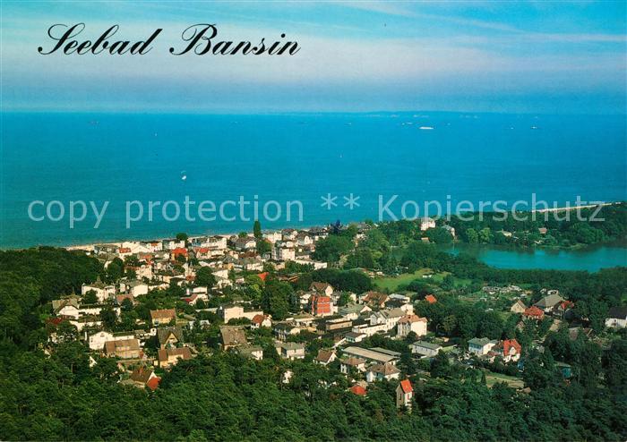 Bansin Ostseebad Fliegeraufnahme