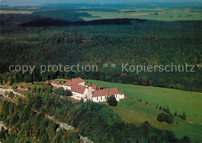 Spaichingen Claretiner Missionshaus Dreifaltigkeitsberg Fliegeraufnahme