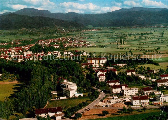 Bad Krozingen Thermalkurort am Schwarzwald Fliegeraufnahme