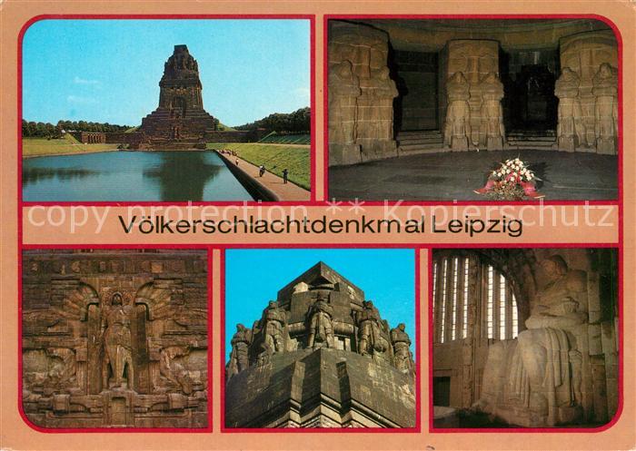 LEIPZIG Sachsen Voelkerschlachtdenkmal